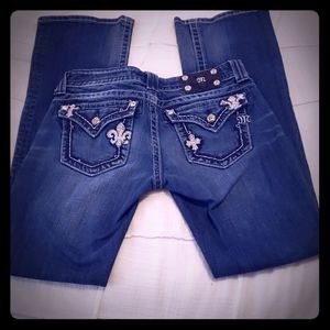 Miss me dark boot jeans